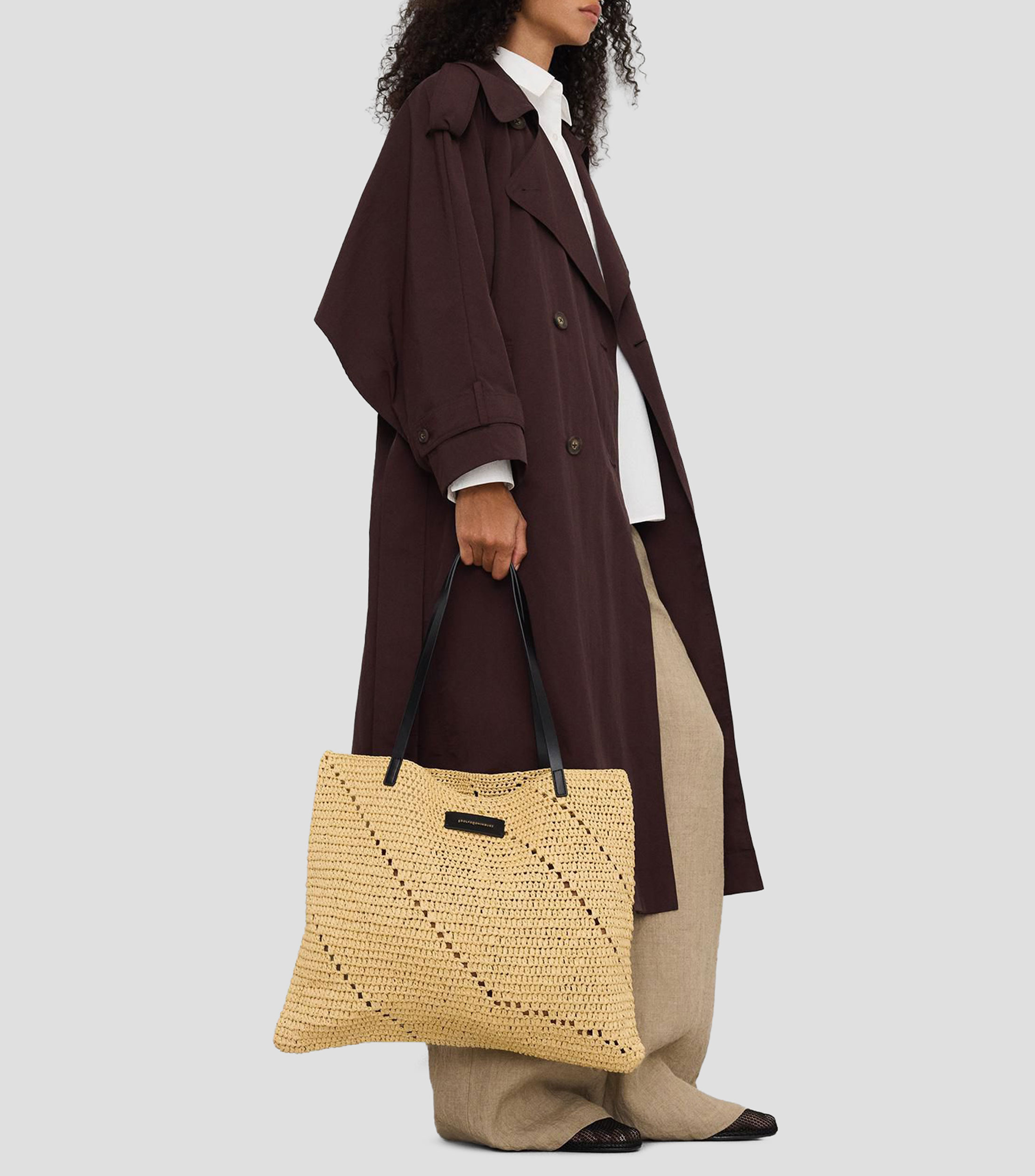 Bolsa tote lisa Mujer